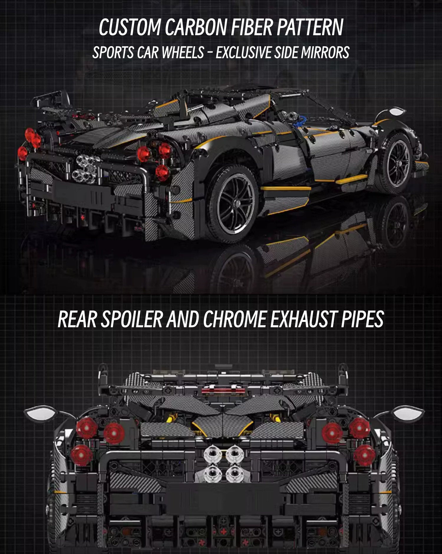 Pagani huayra-1:8 scale