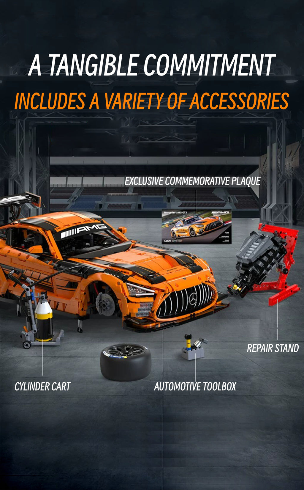 Mercedes benz amg GT3-1：8 scale