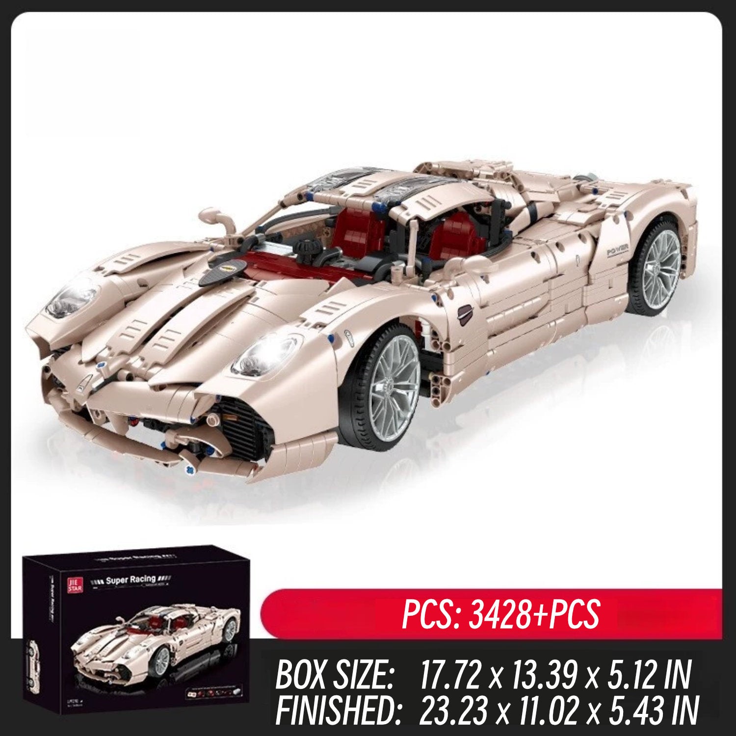 Pagani Utopia-J star-1：8 scale