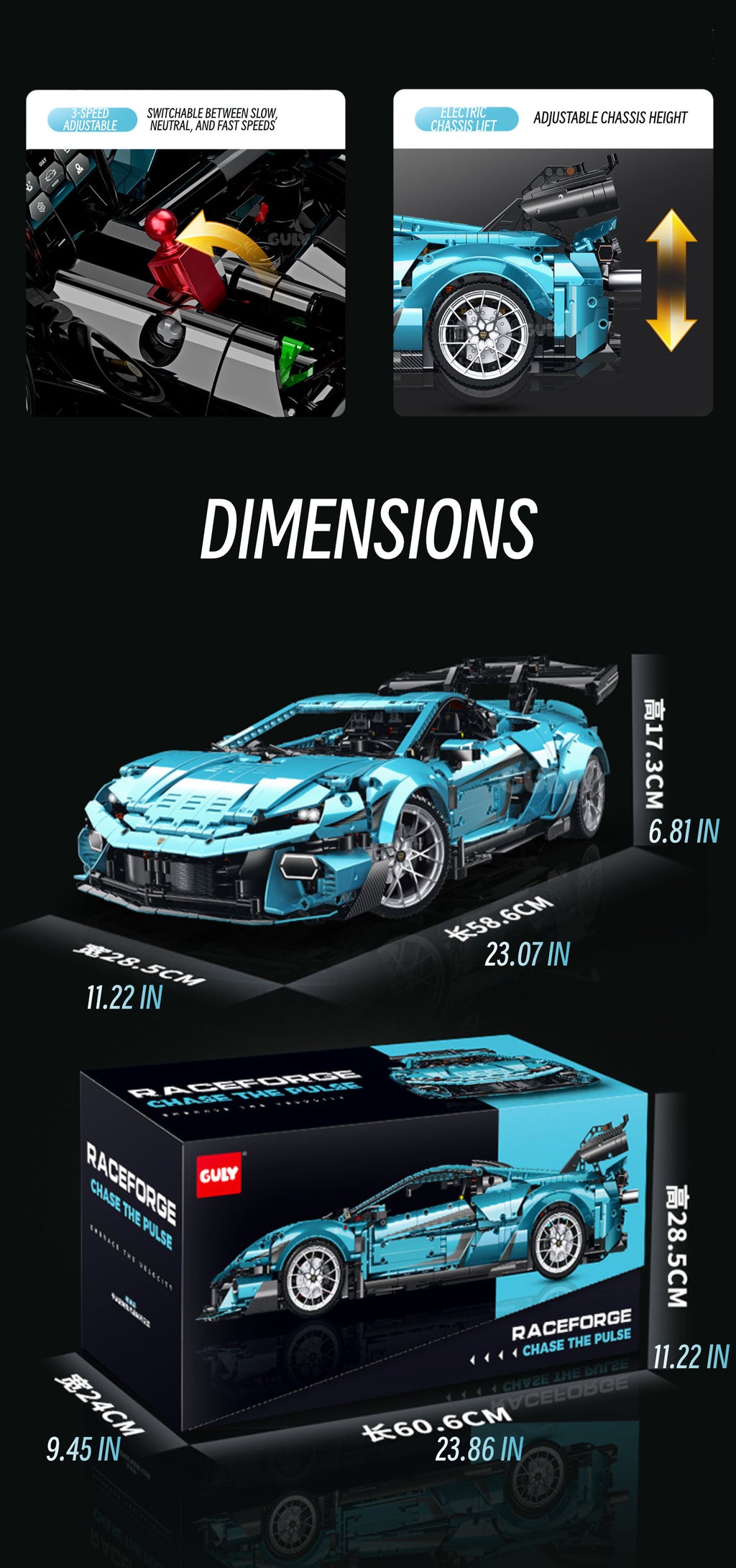 Ramborghini Huracán-1:8 scale