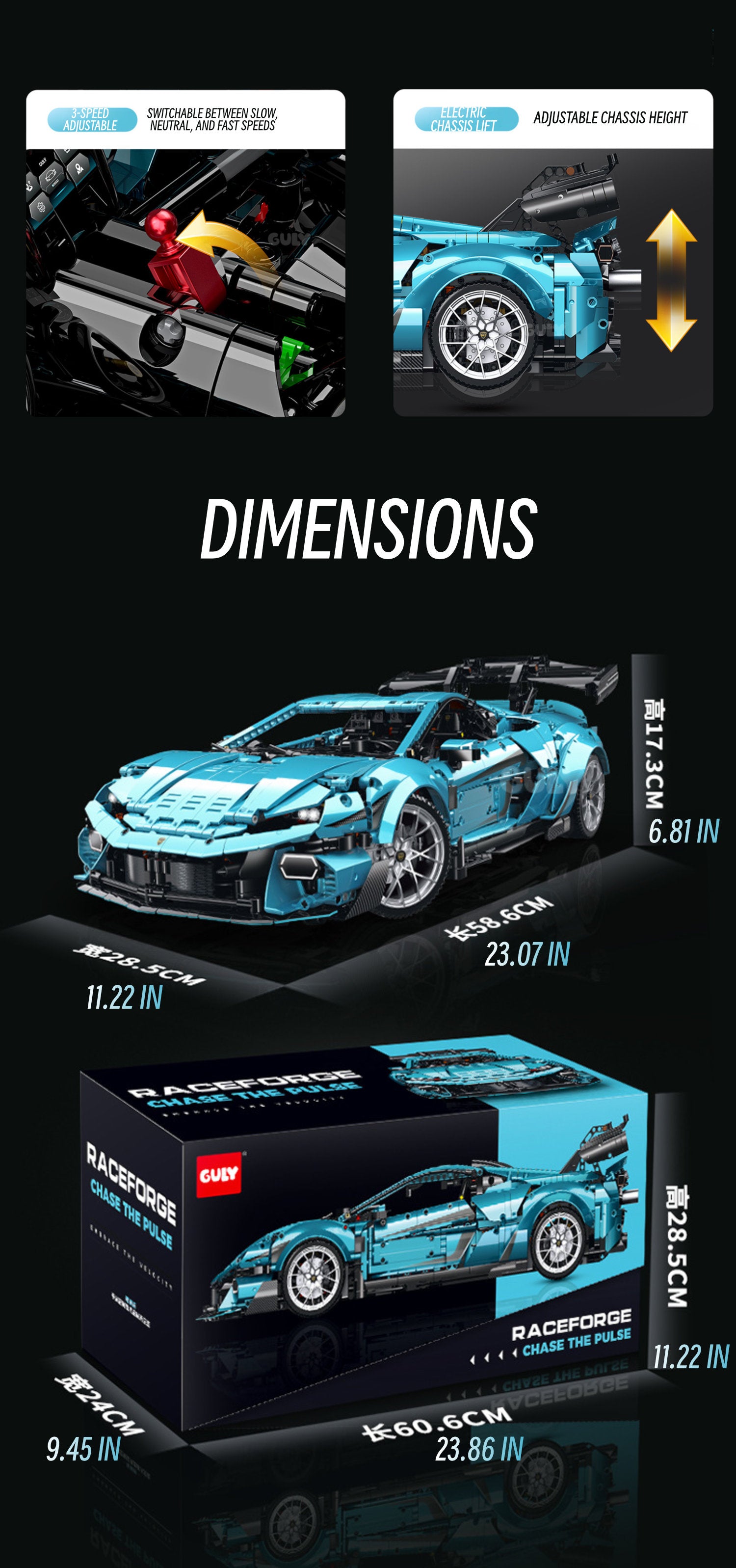 Ramborghini Huracán-1:8 scale