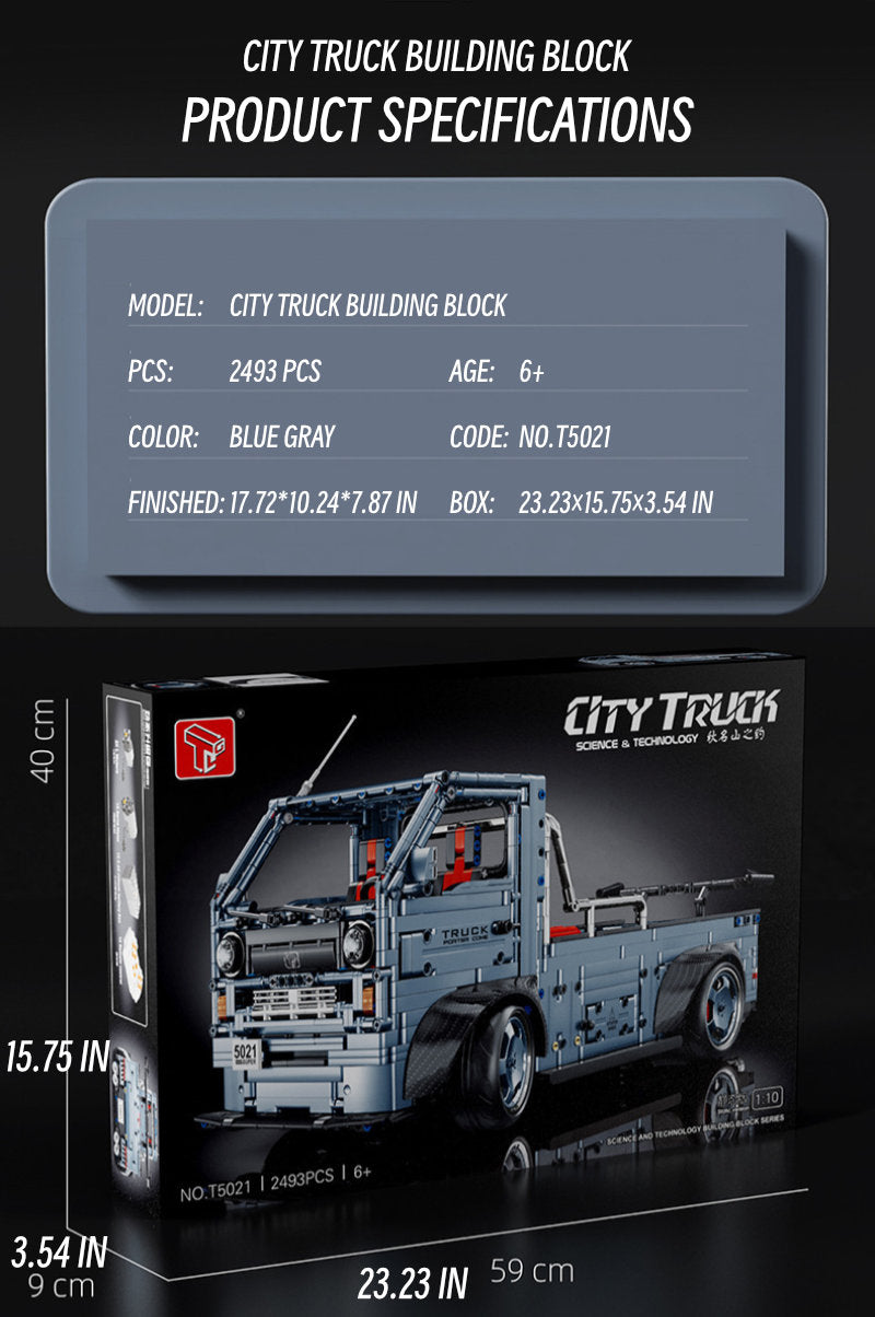 City truck-1：10 scale