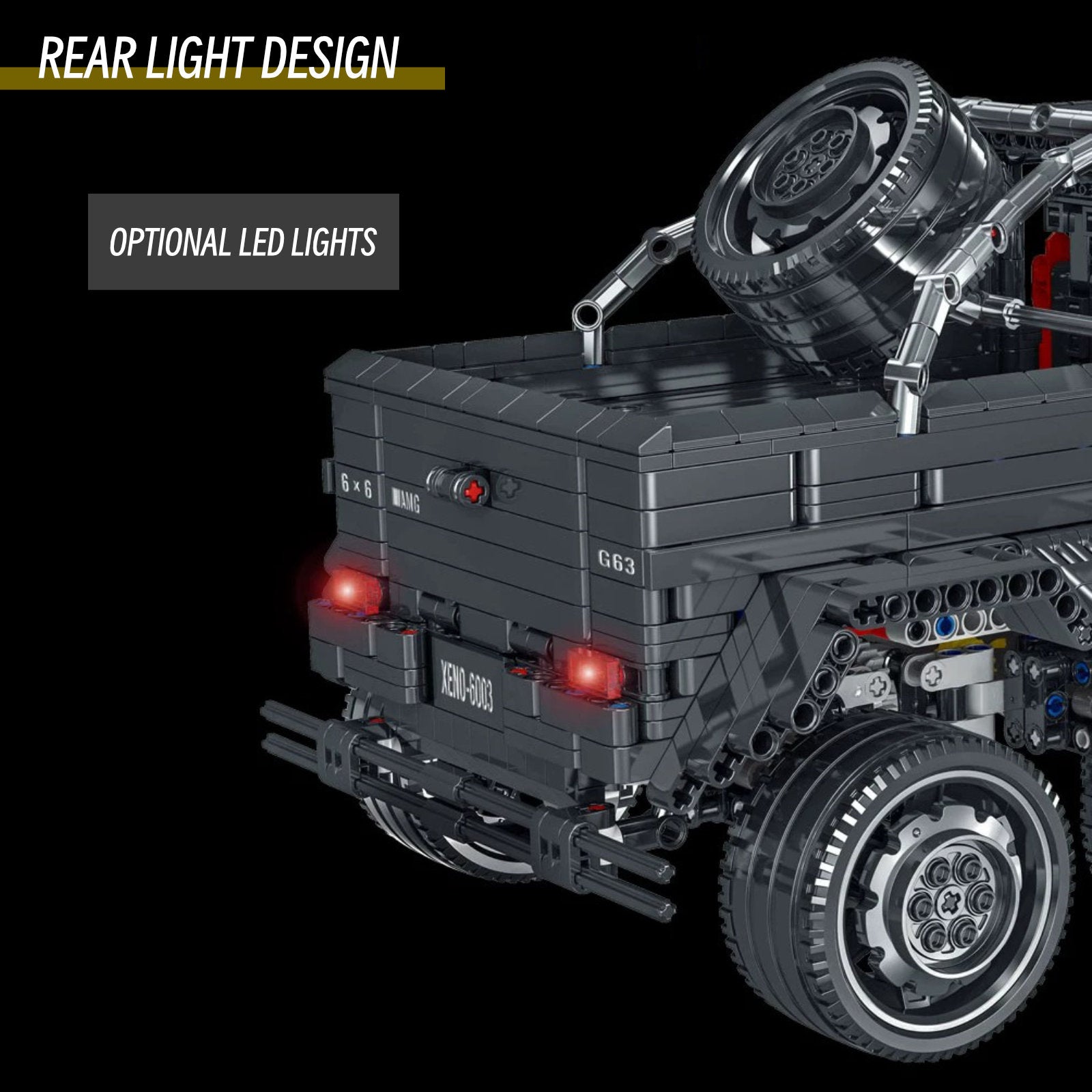 Benz AMG G63 6*6-1：8 scale