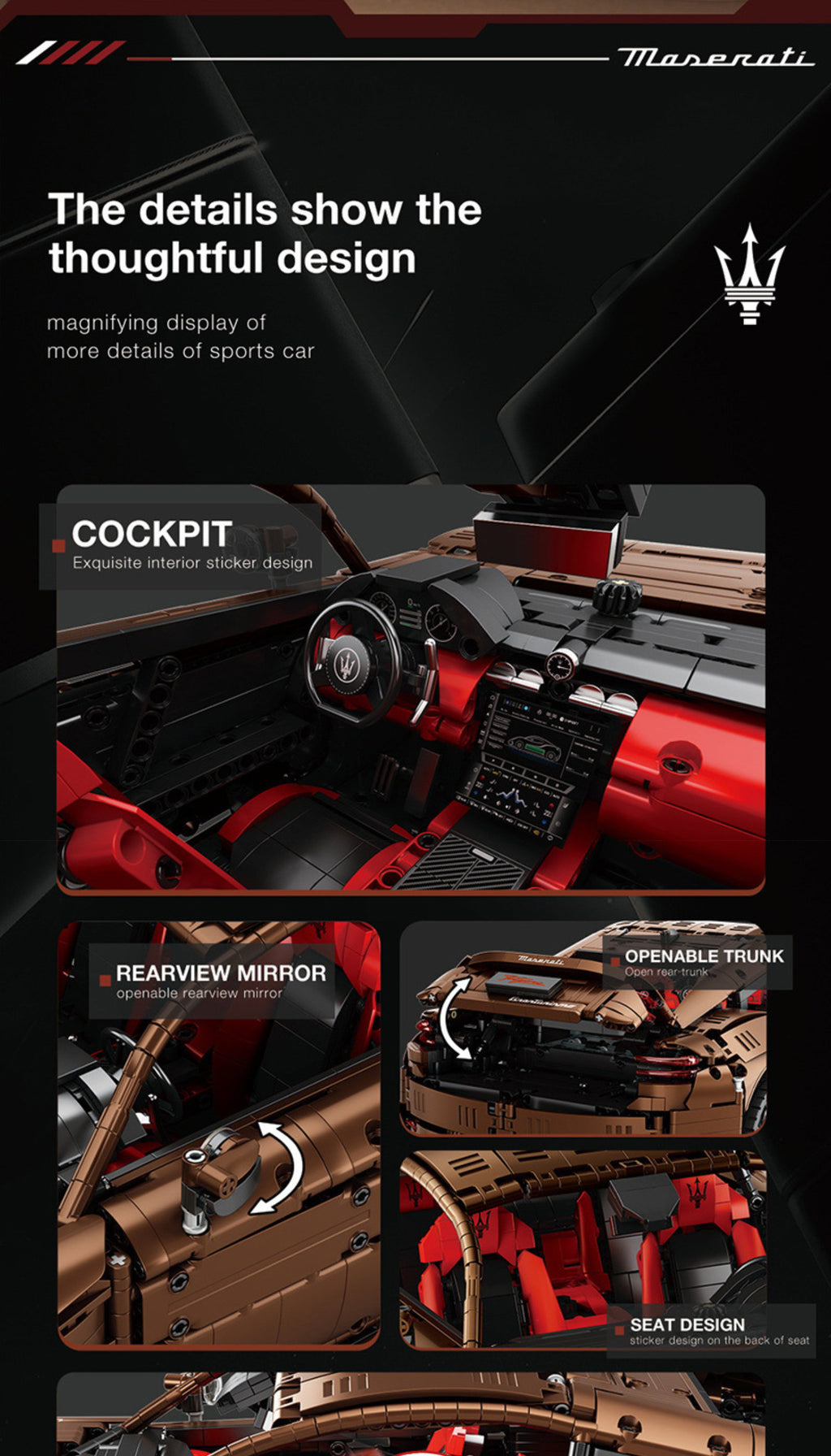 Maserati Quattroporte-1：8 scale