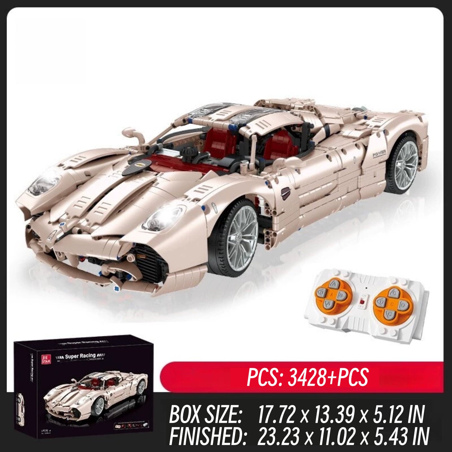 Pagani Utopia-J star-1：8 scale