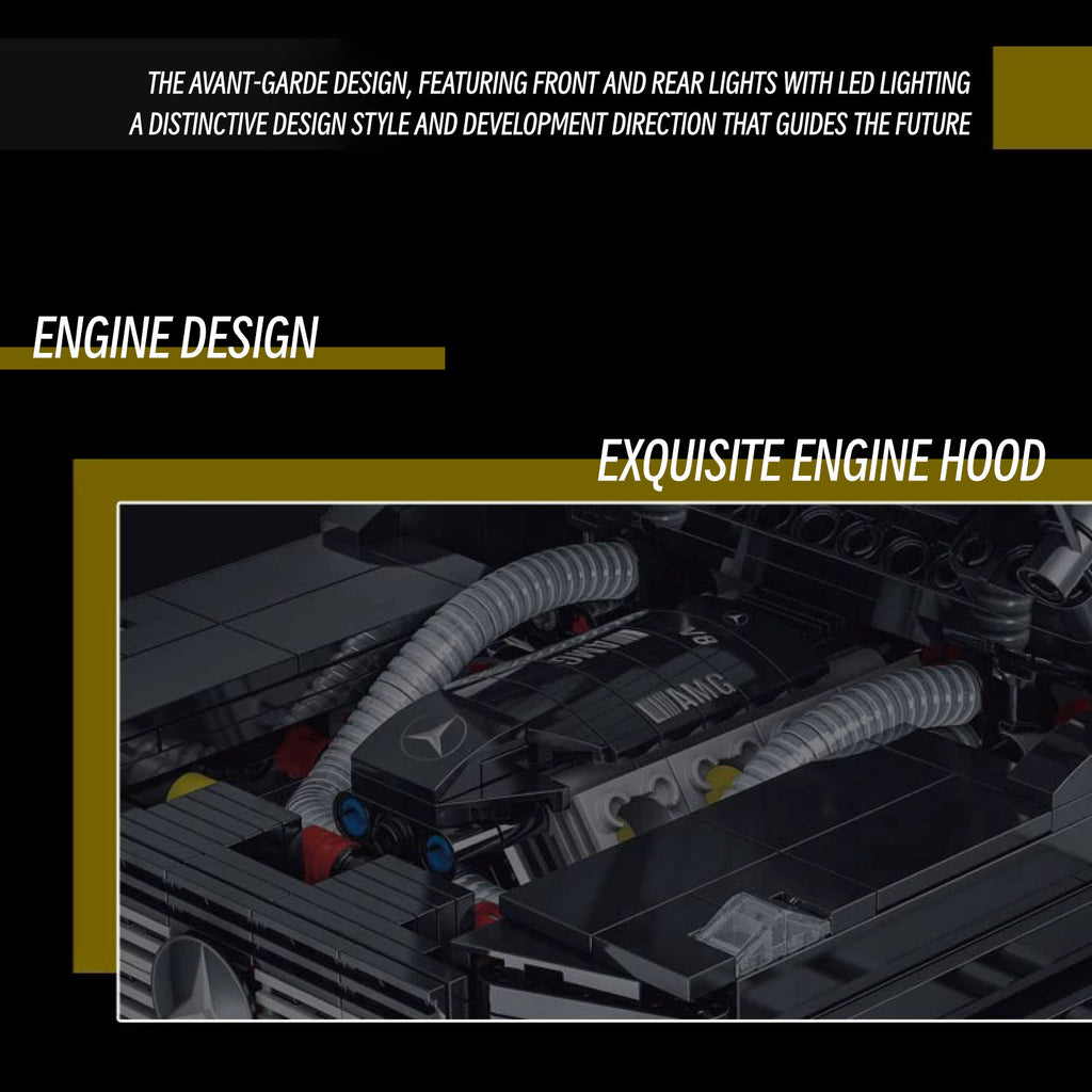 Benz AMG G63 6*6-1：8 scale