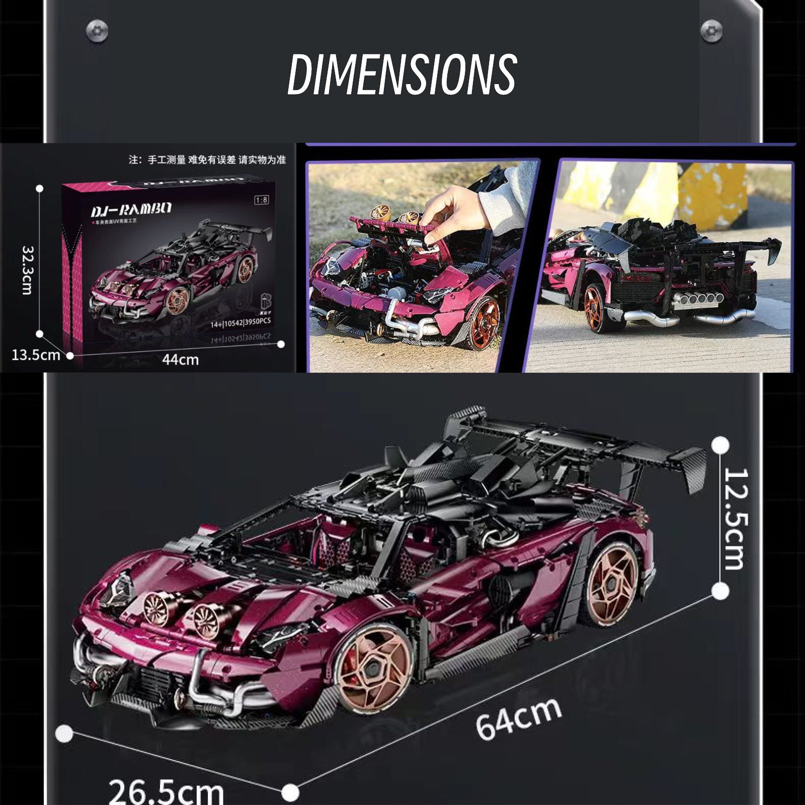 K box svj rambo-1:8 scale