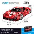 Ferrari 488-1: 8 scale
