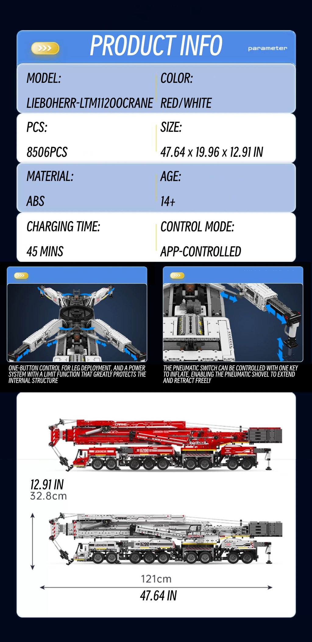 LIEBOHERR-LTM1120 CRANE