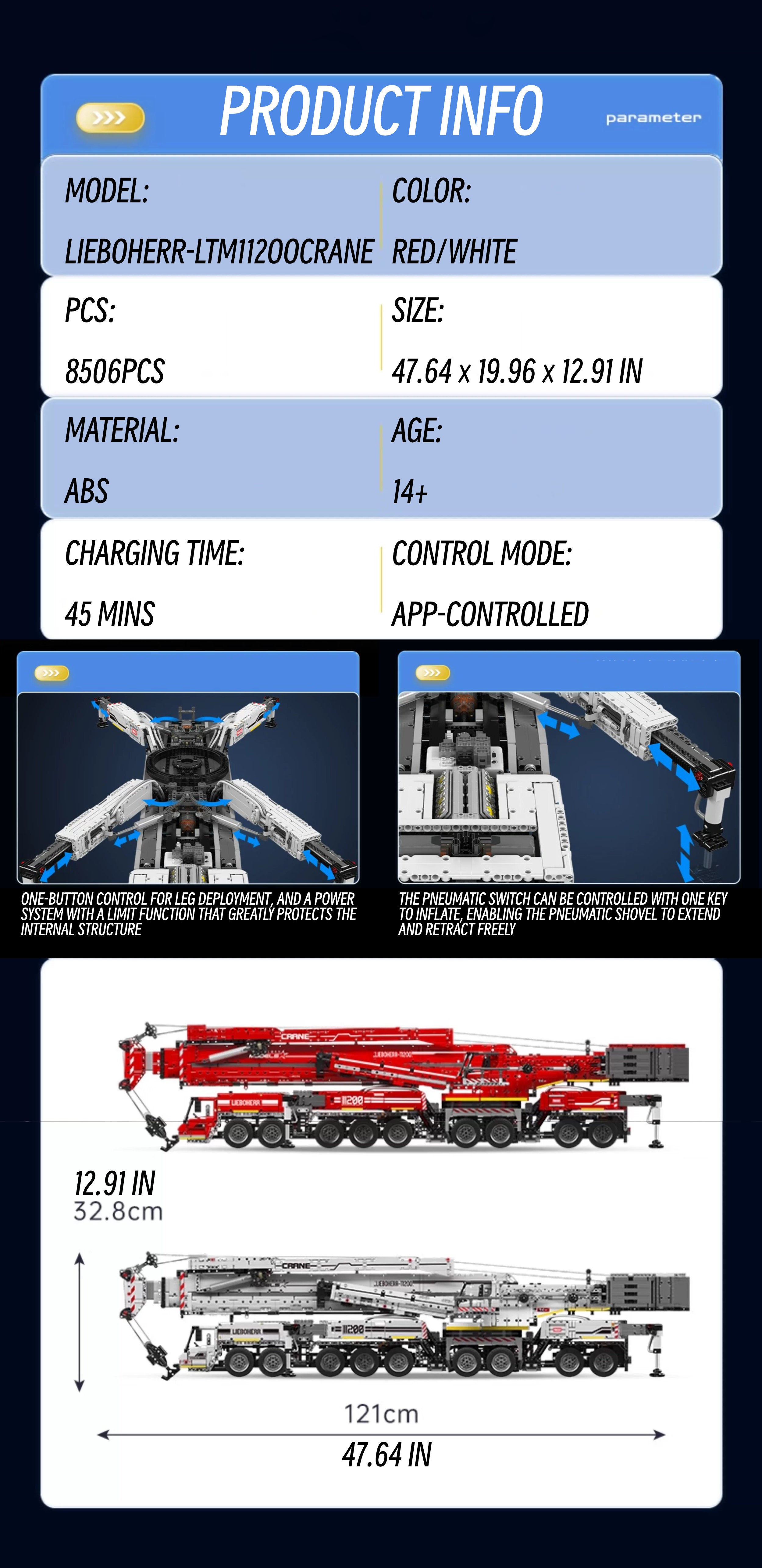LIEBOHERR-LTM1120 CRANE