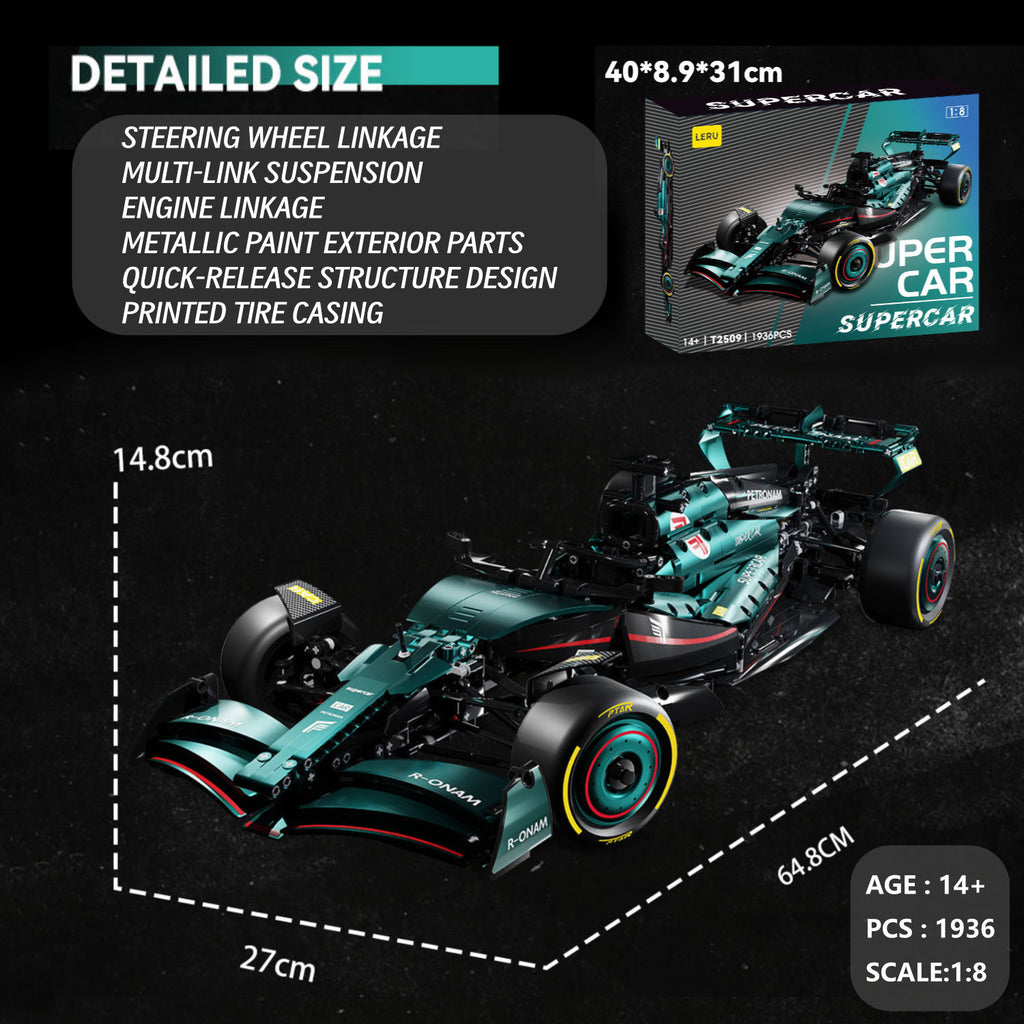 F1 series-1:8 scale