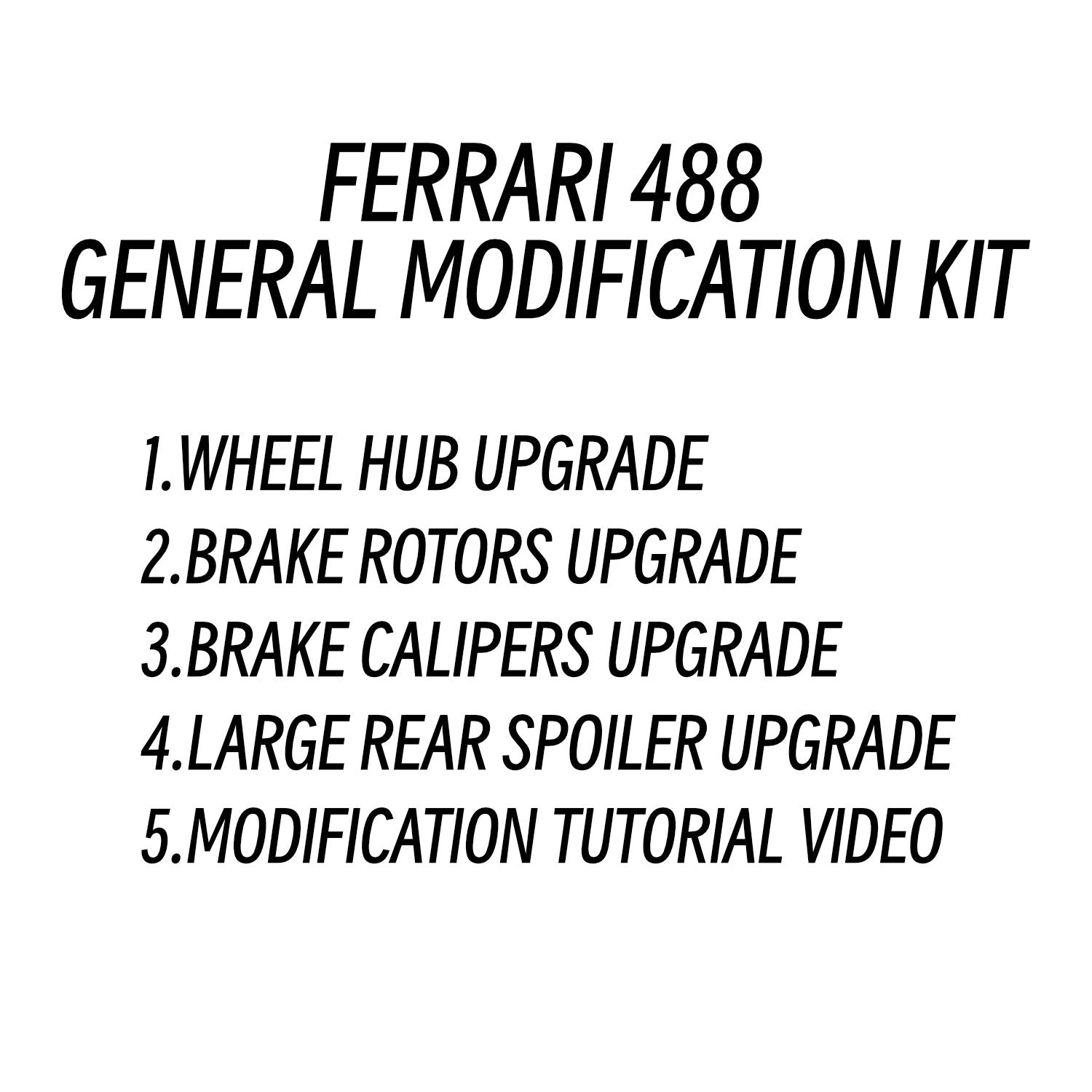 Ferrari 488-1: 8 scale