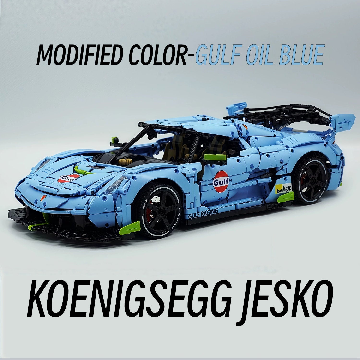 Koenigsegg Jesko-1: 8 scale