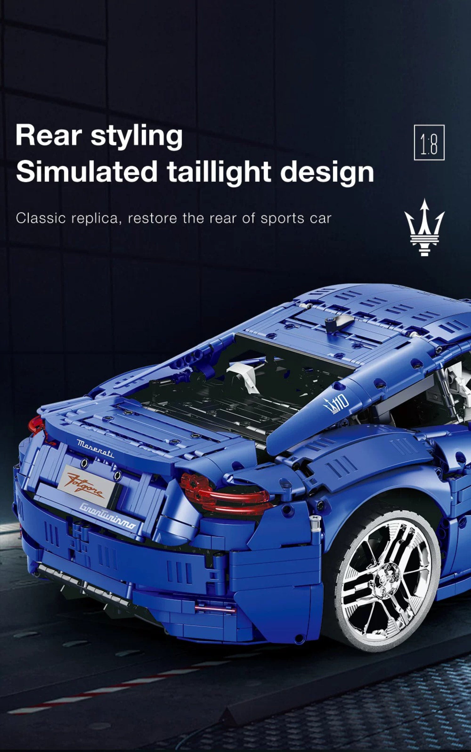 Maserati Quattroporte-1：8 scale