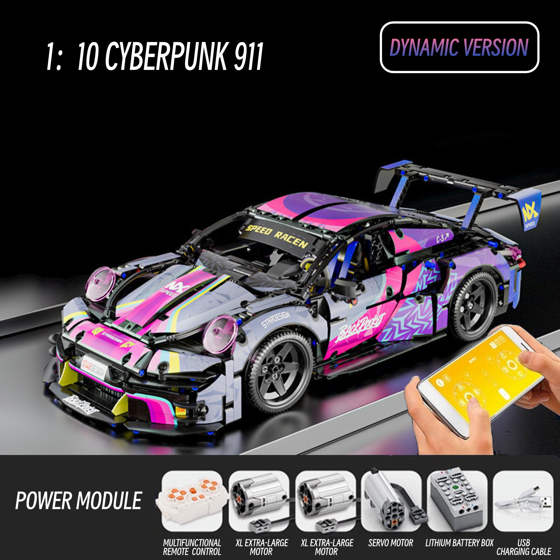 911 RSR series-1:10/1:14 scale
