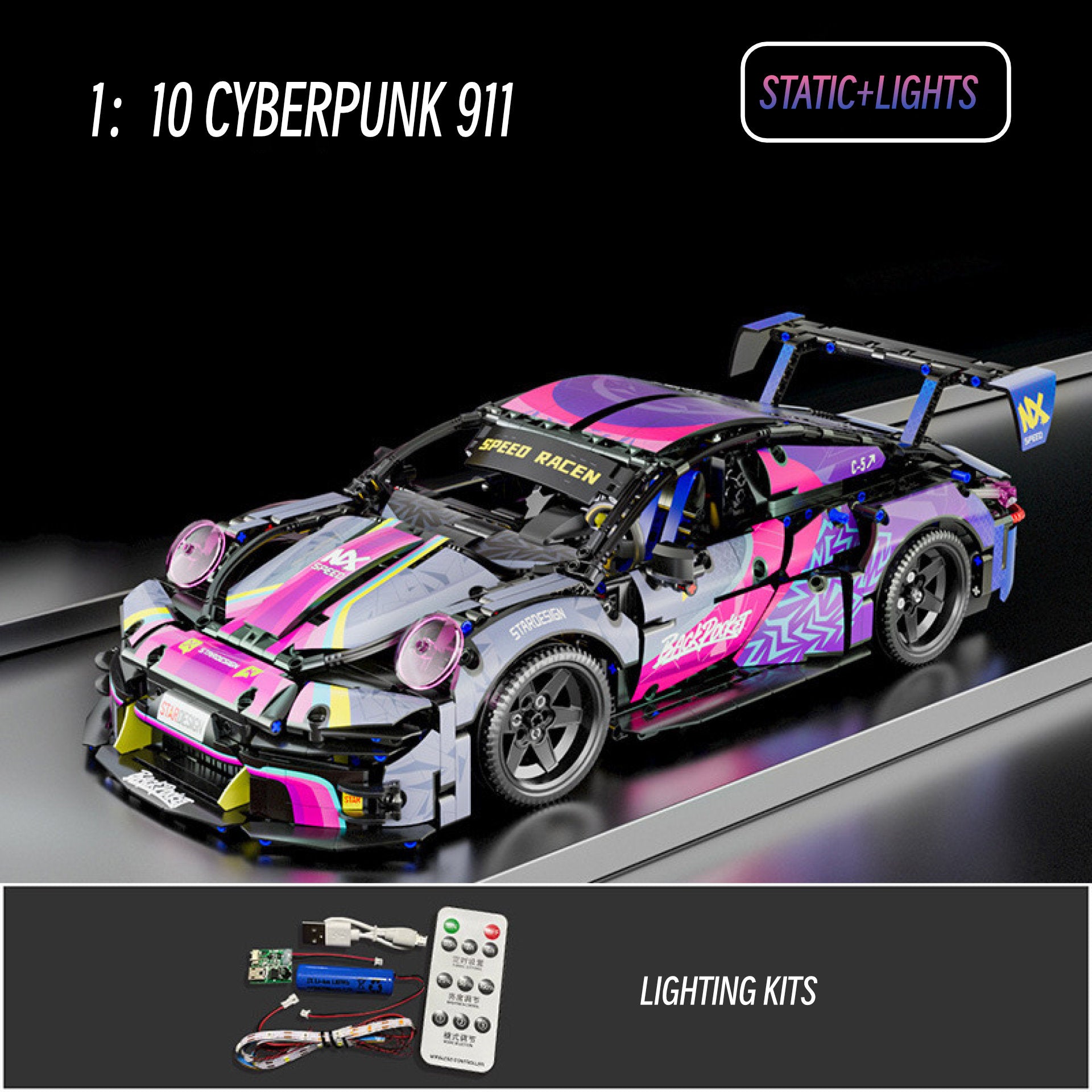 911 RSR series-1:10/1:14 scale