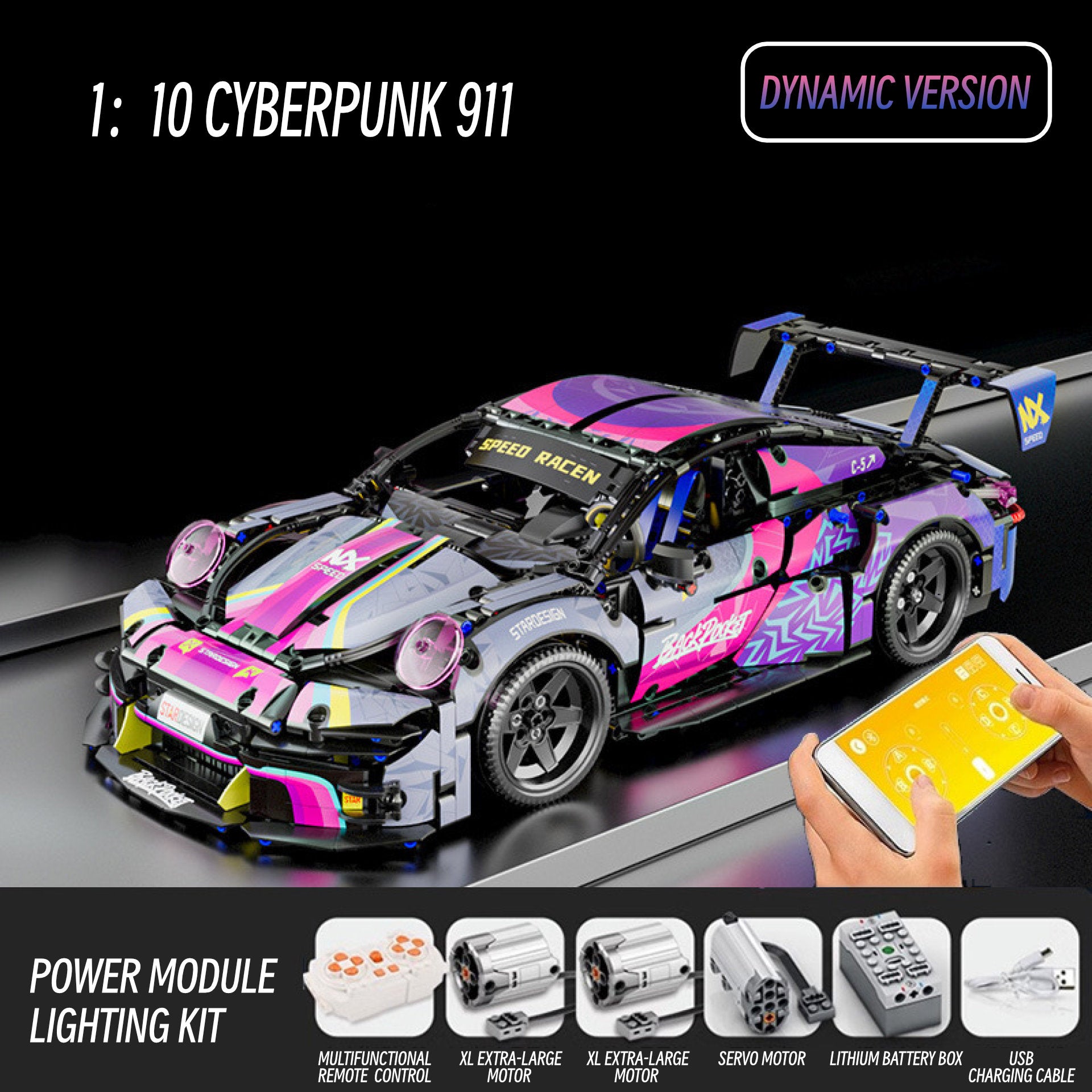 911 RSR series-1:10/1:14 scale
