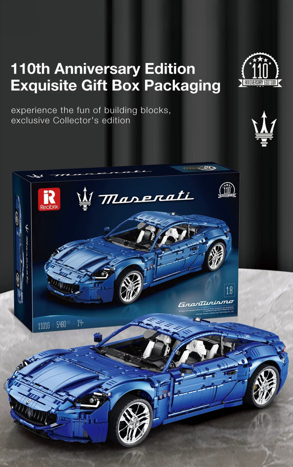 Maserati Quattroporte-1：8 scale