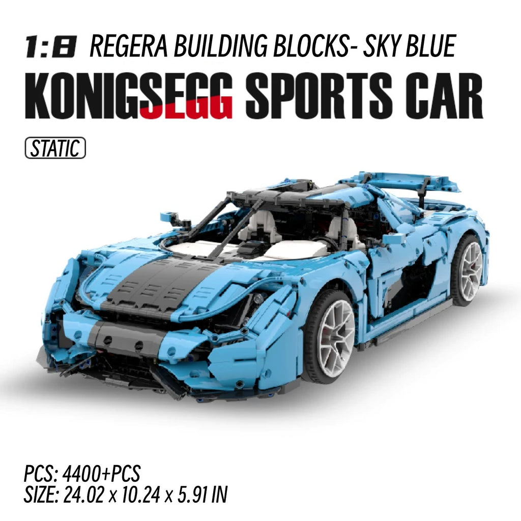 Koenigsegg Regera-1：8 scale