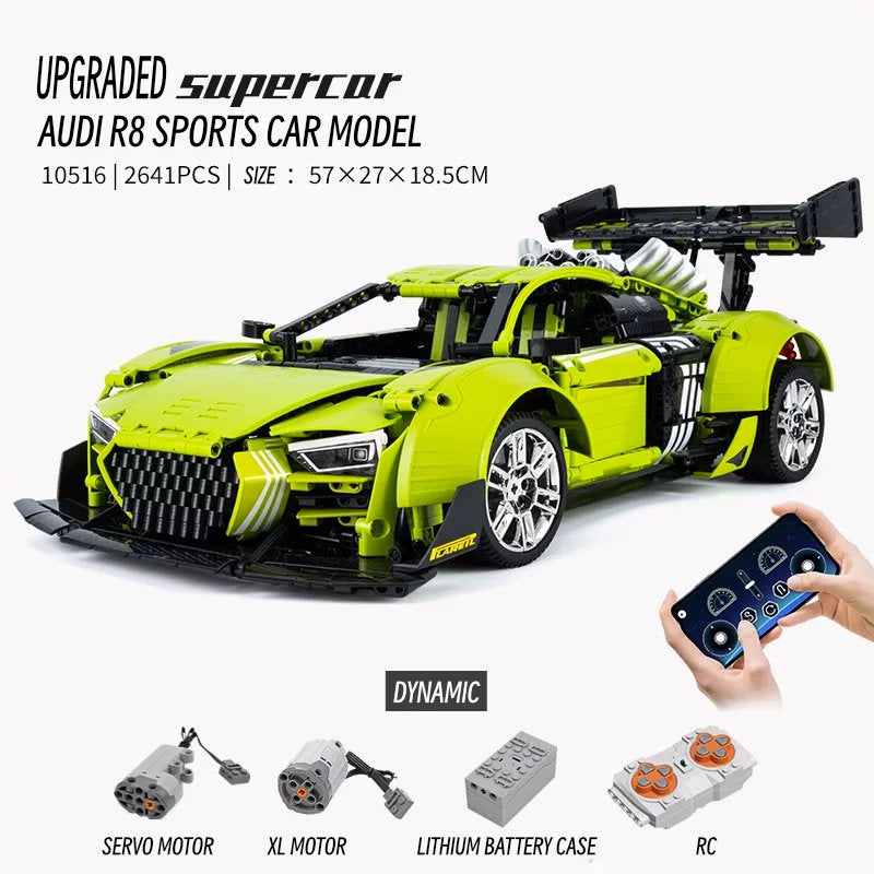 Audi R8-1：10 scale