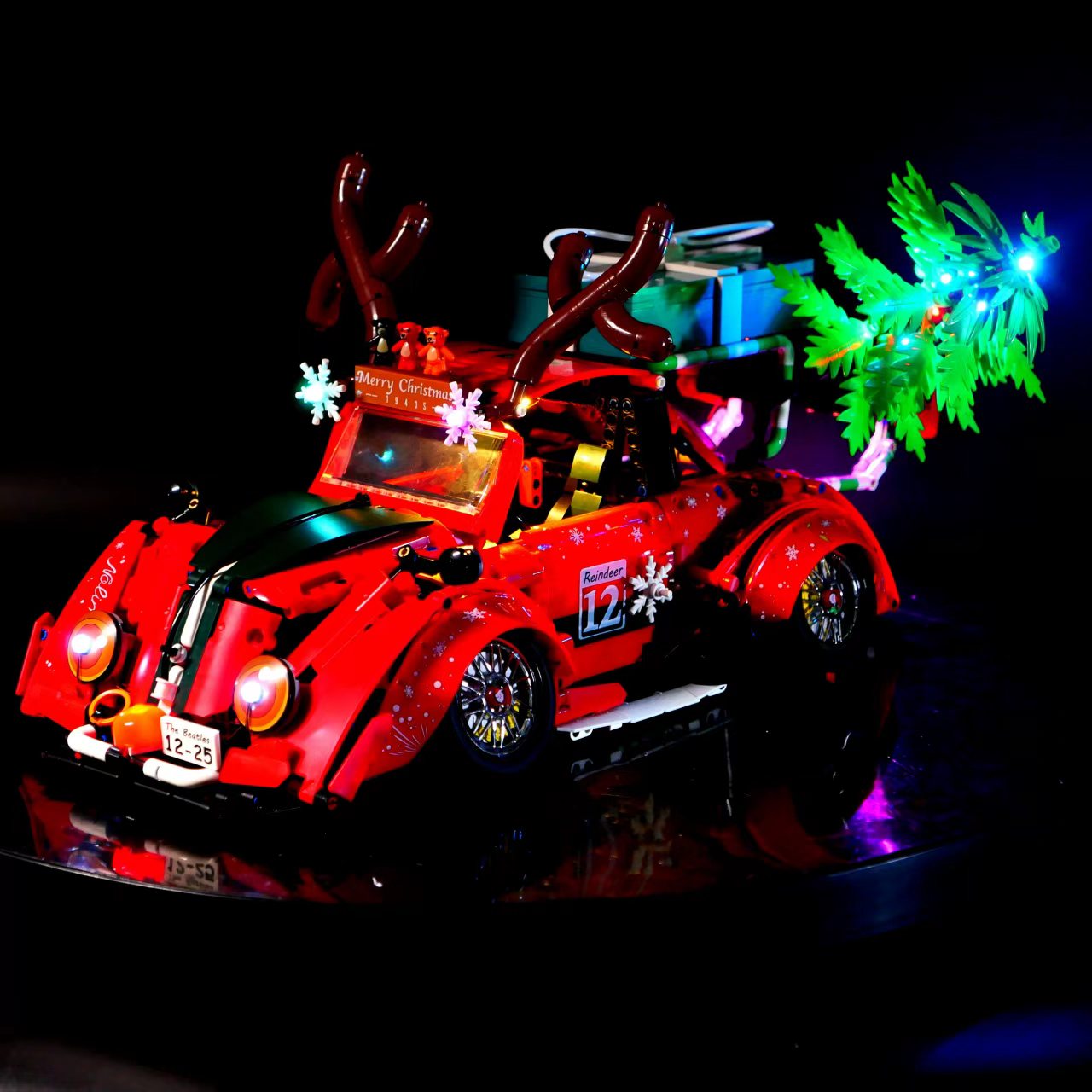 Chirstmas red beetle-1:10 scale