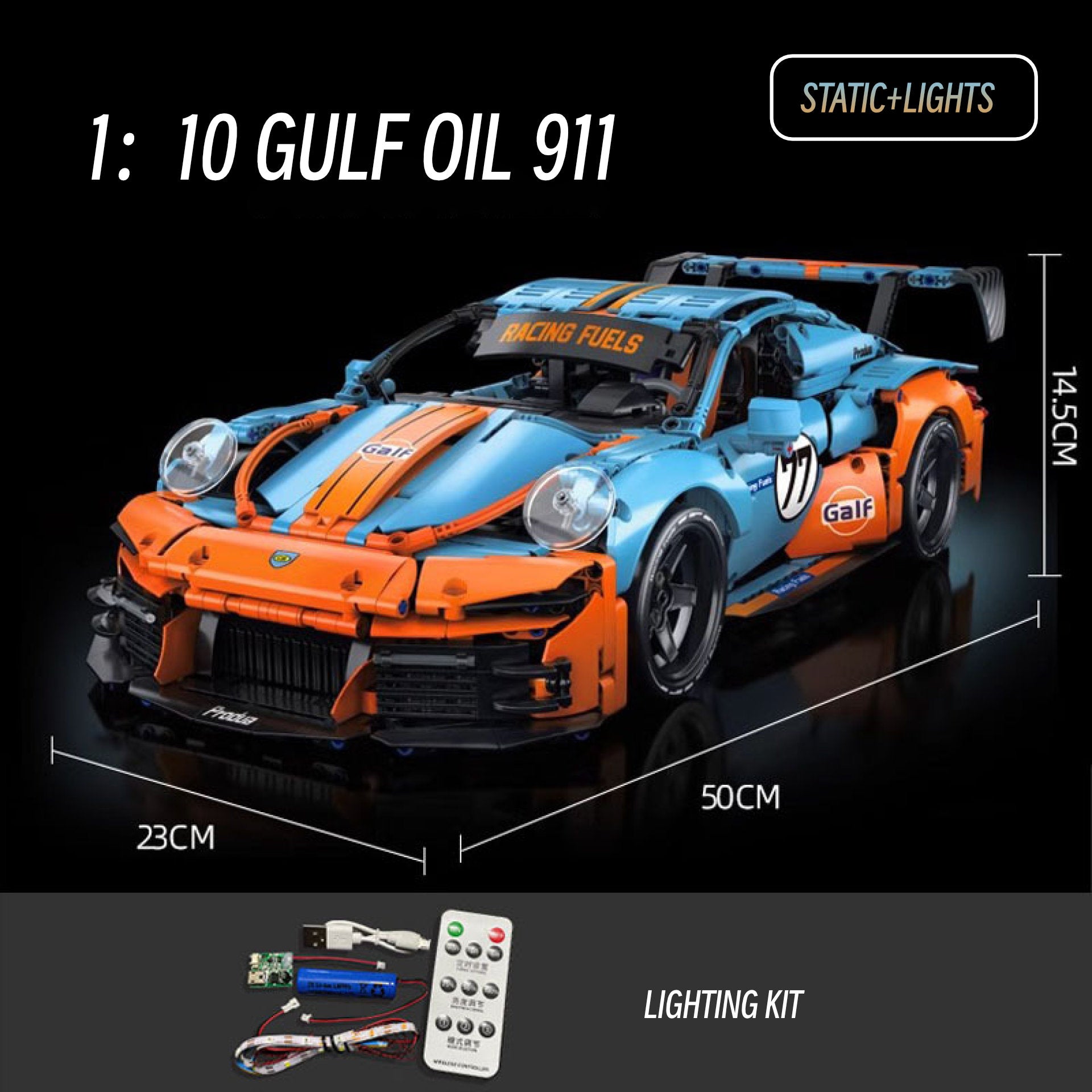 911 RSR series-1:10/1:14 scale