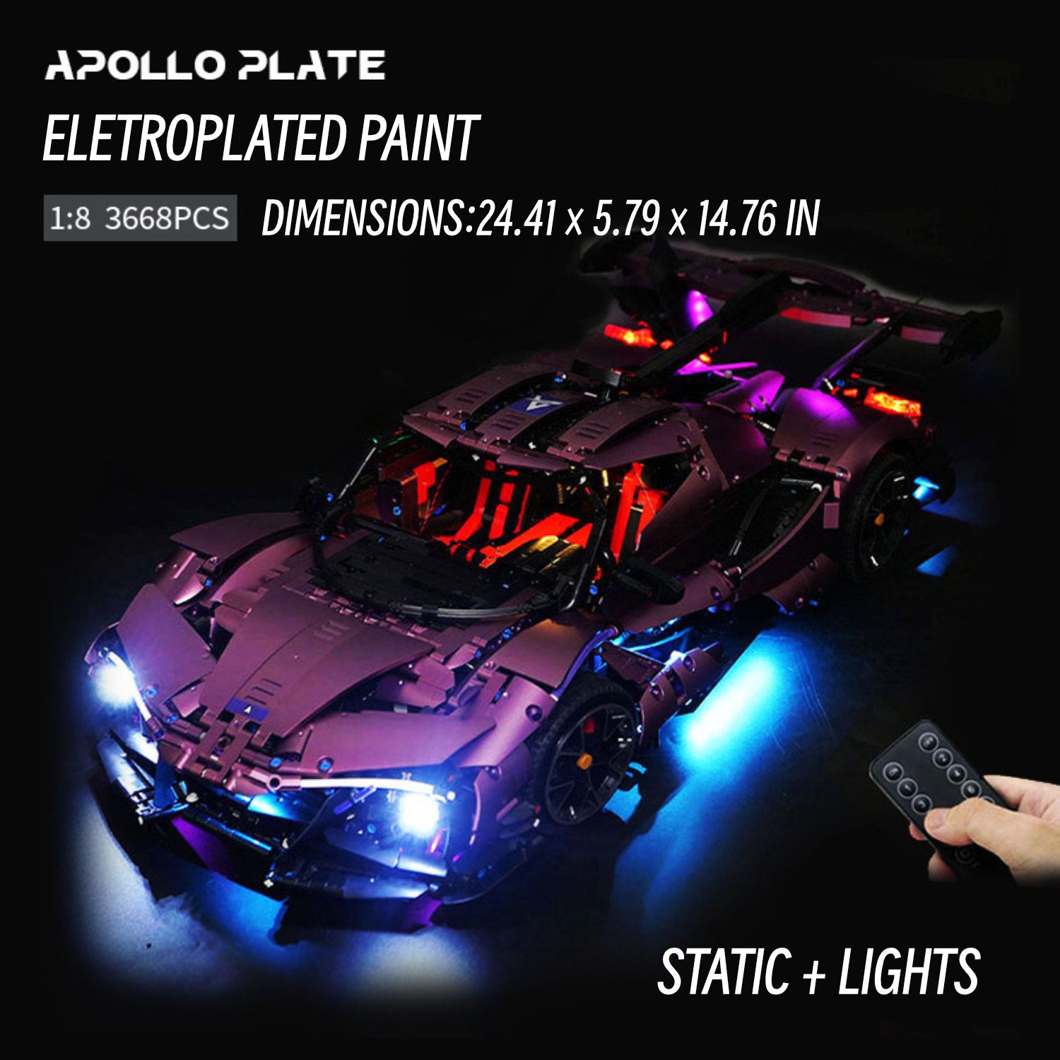Apollo IE-1:8 scale