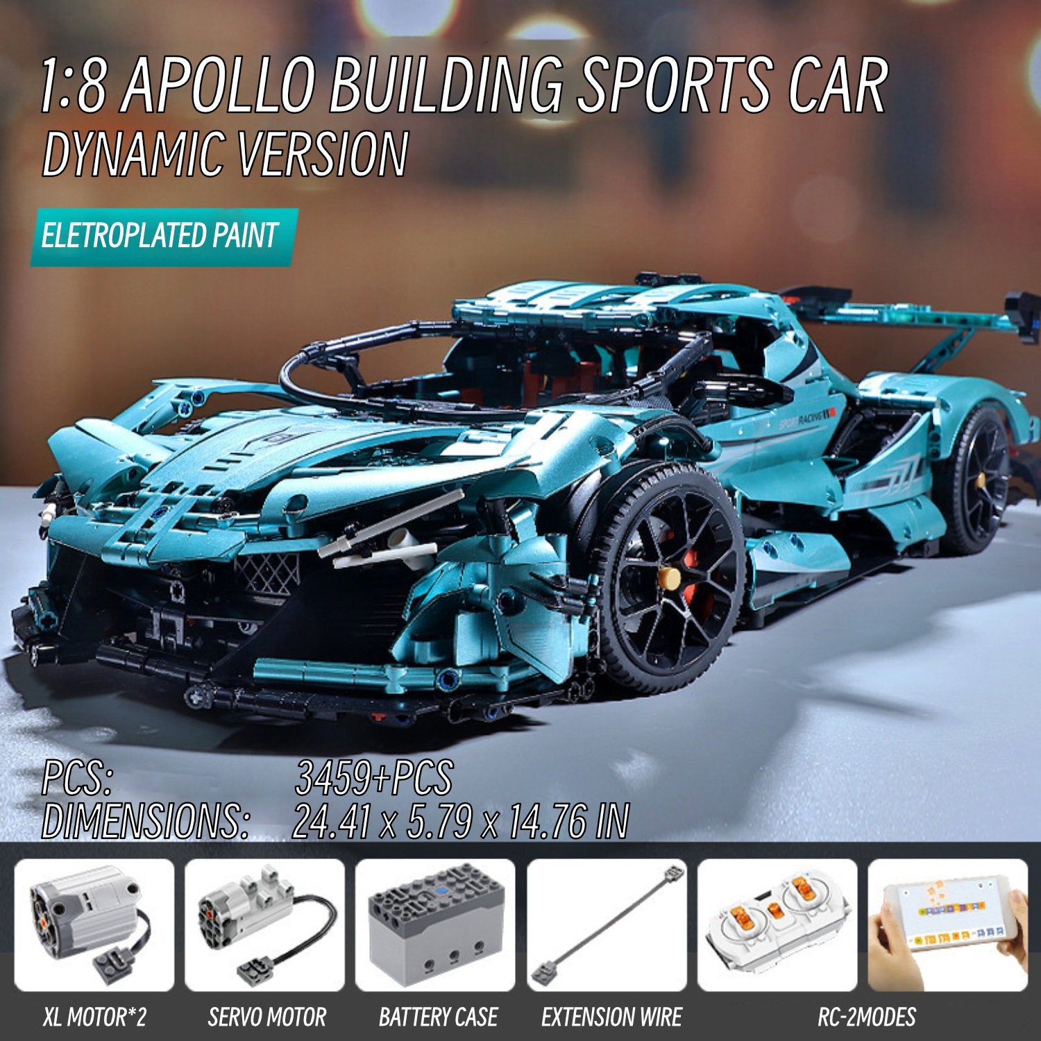 Apollo IE-1:8 scale