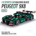‌Peugeot Le Mans 9X8-1:8 scale
