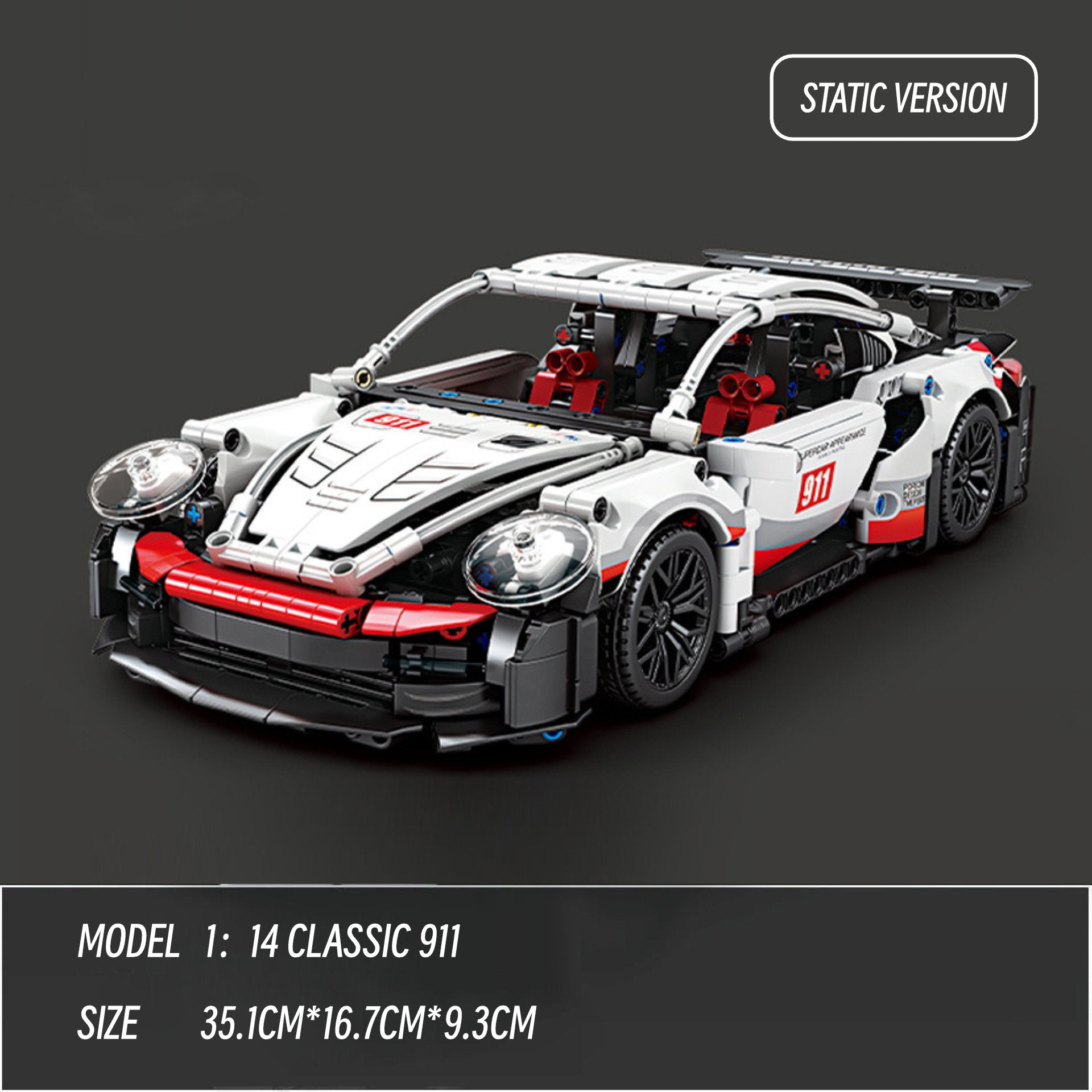911 RSR series-1:10/1:14 scale