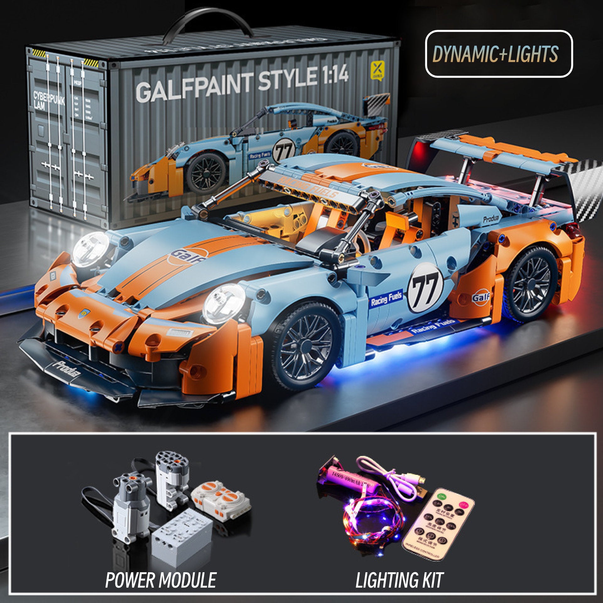 911 RSR series-1:10/1:14 scale