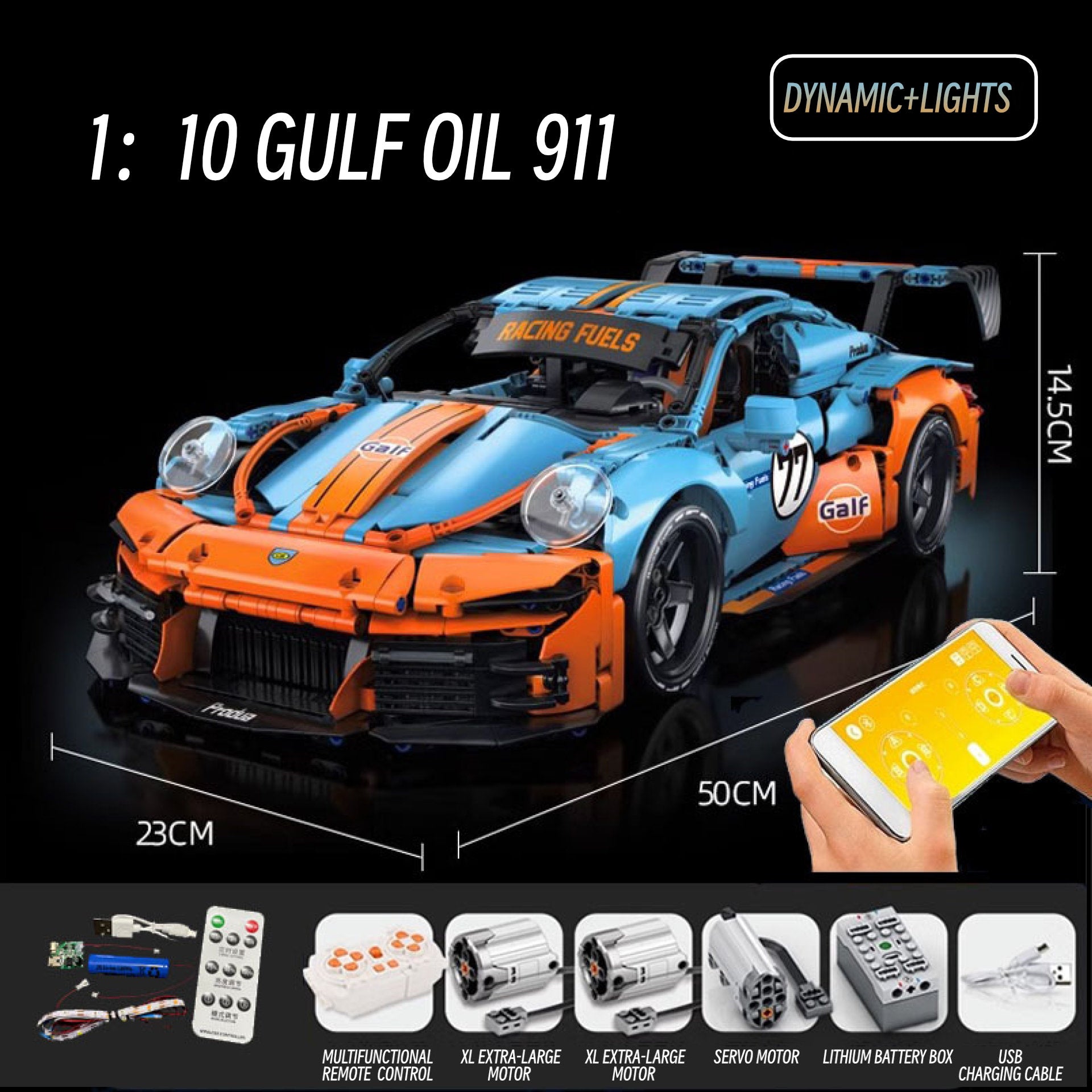 911 RSR series-1:10/1:14 scale