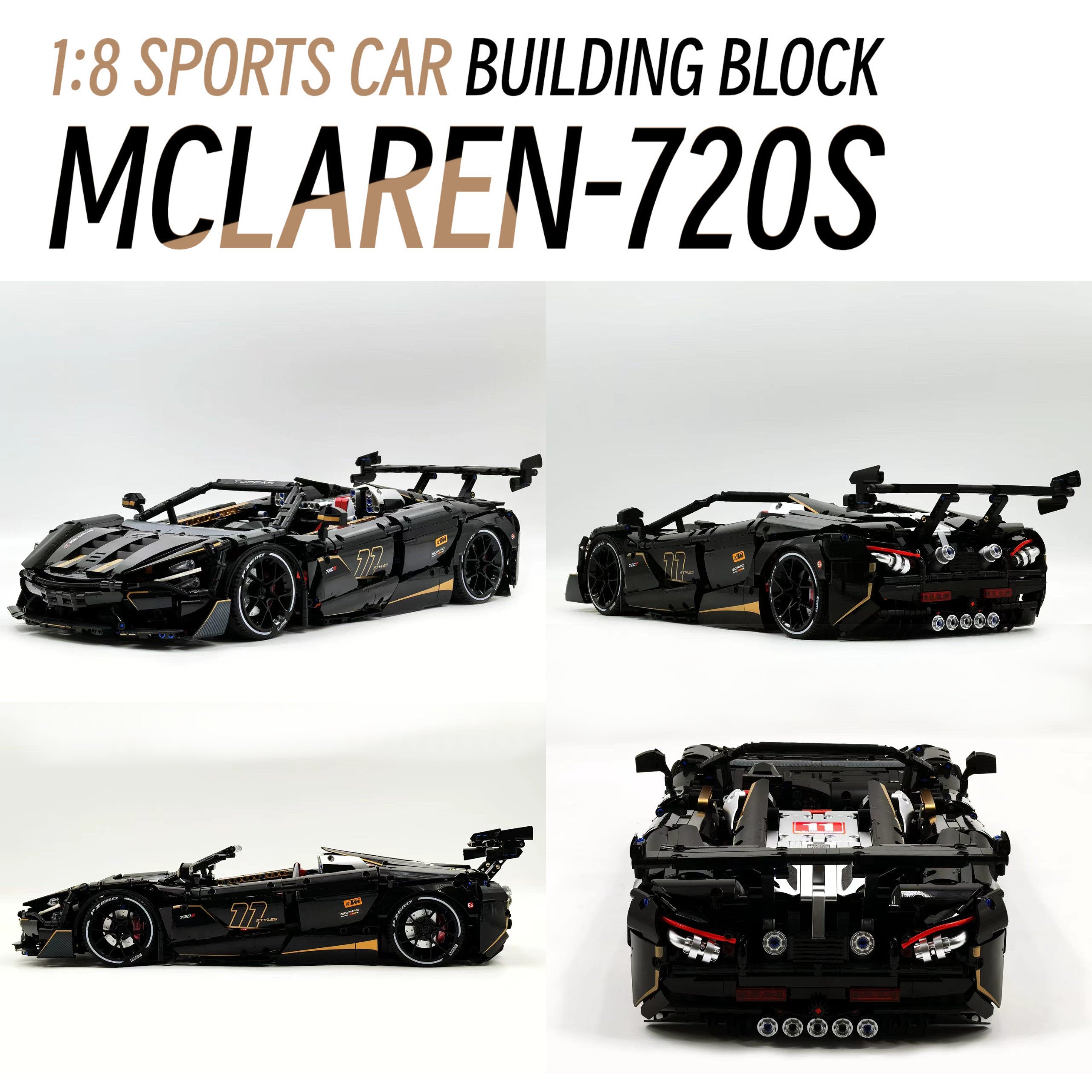 Mclaren 720S-1:8 scale