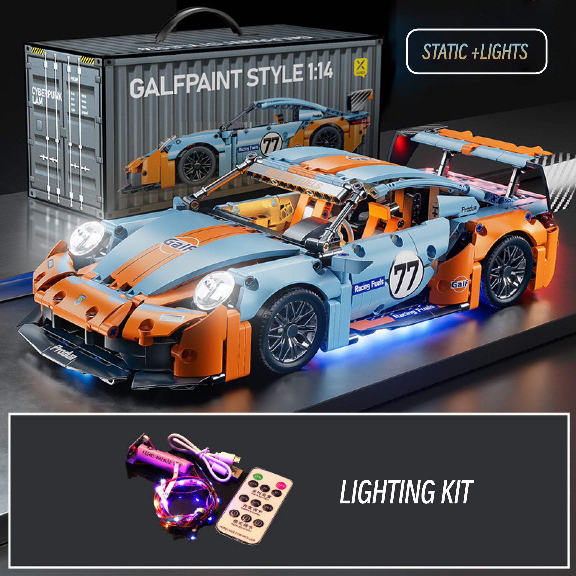 911 RSR series-1:10/1:14 scale
