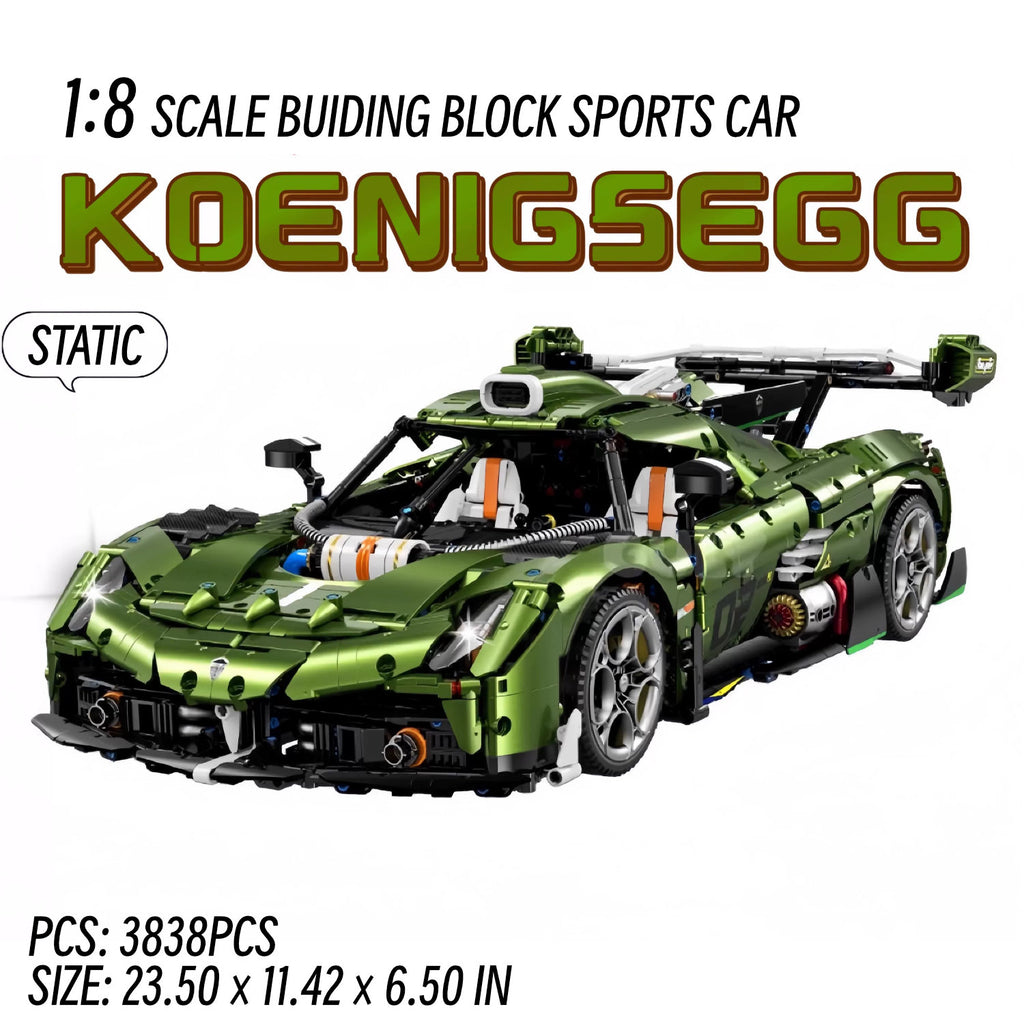 Koenigsegg Jesko-1：8 scale