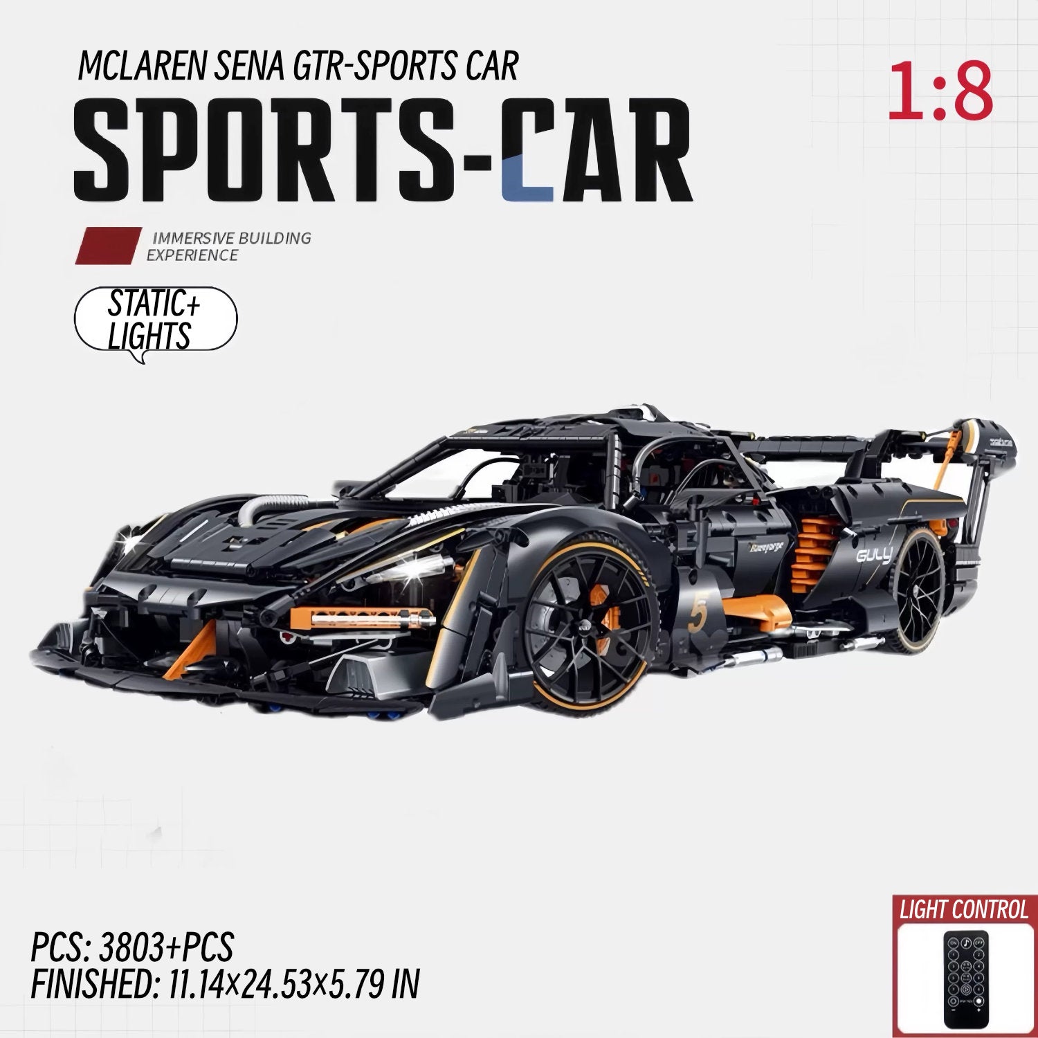 Mclaren sena-1:8 scale